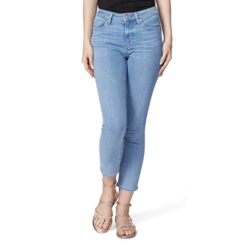 PAIGE | Hoxton Skinny High Rise Crop Size 30